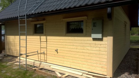 Ulkovuoren uusinta melkein valmis kesä 2017